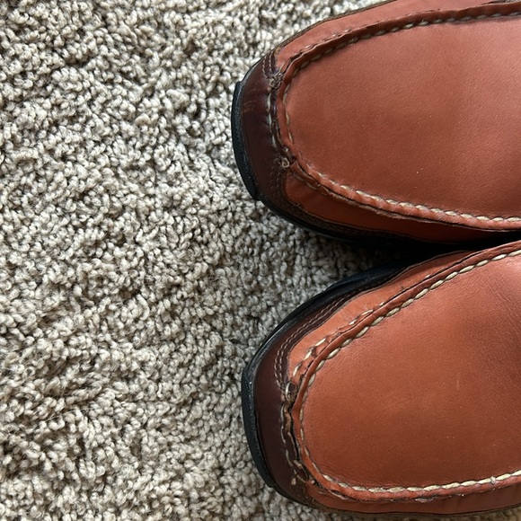 Allen Edmonds Boulder Loafers Mens size 9 D Brown Leather Moc Driving Shoes - Picture 7 of 7